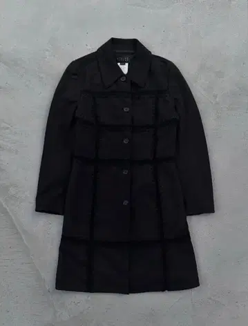 atsuro tayama Grid Stitch Coat