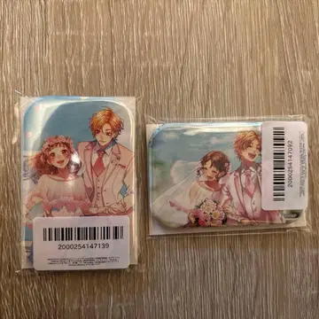 HoneyWorks 온라인 복권 캔뱃지 하루키 미오