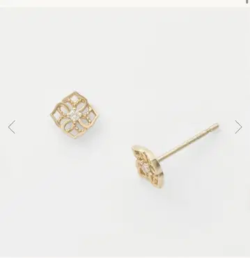 아가트 K10 골드 귀걸이