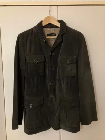 DACUTE 다쿠테 스웨이드 가죽 자켓