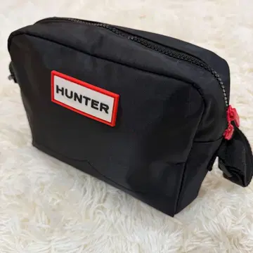 HUNTER BRAND BOOK BLACK ver. 숄더백 블랙