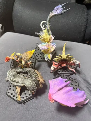 몬헌 라이즈 피규어 5체 세트