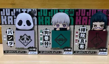 주술회전 히캇케 피규어 3 이누마키 토게 팬더 젠인 마키