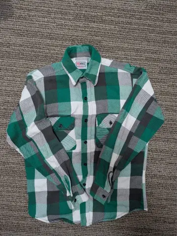 70s BIG MIKE 긴팔 플란넬 셔츠 M 사이즈