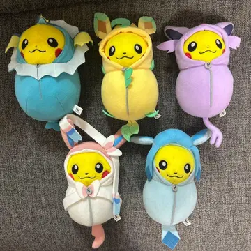 포켓몬 부스터즈 피카츄 봉제 인형 묶음 판매