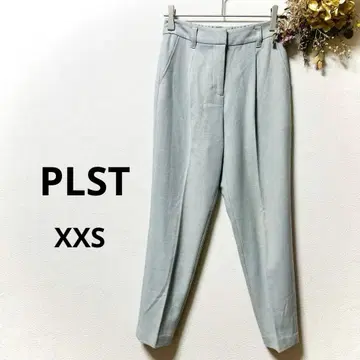 플라스테 하의 라이트 그레이 오피스 포멀 슬랙스 XXS