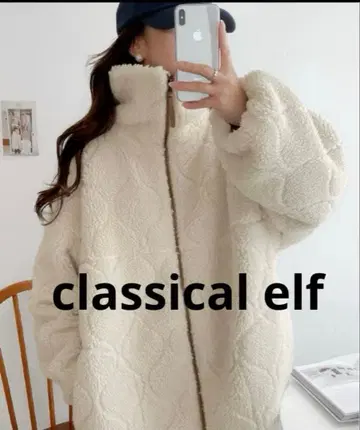 classicalelf 플리스 보아 자켓