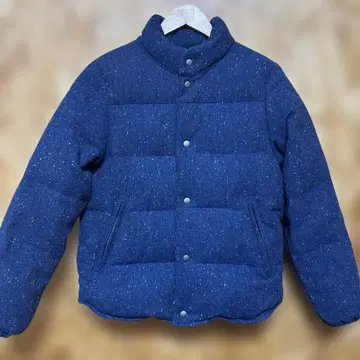 어반 리서치 네이비 다운 자켓 스냅 버튼