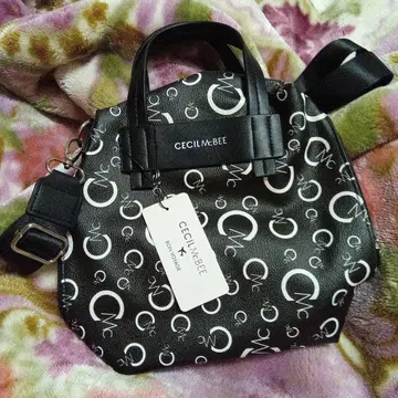 CECIL McBEE 로고 프린트 숄더백