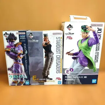 죠죠 제일복권 피규어 키시베 로한 스타 플라티나 폴나레프