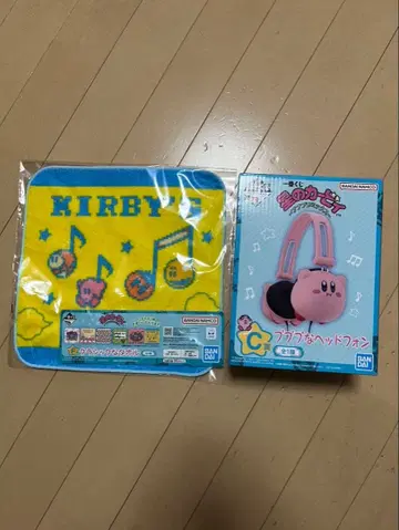 별의 커비 제일복권 C상 푸푸푸 헤드폰 F상