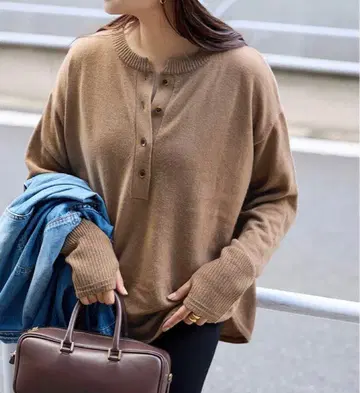 JOURNAL STANDARD 울 캐시미어 2WAY 헨리