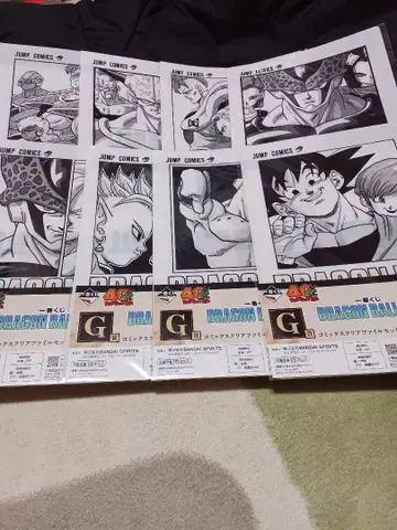 제일복권 드래곤볼 40th ~그 두 번째~ G상 코믹스 클리어 파일 8점