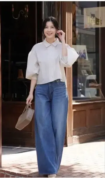 VIRINA 블루노 축구 셔츠 화이트