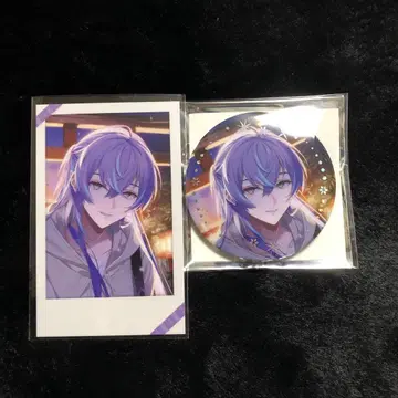 니지산지 별 인도 쇼 윈터 데이트 캔뱃지 폴라로이드