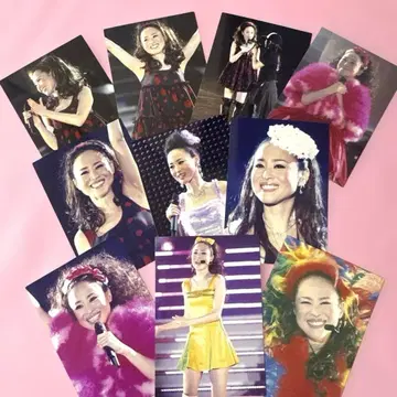 마츠다 세이코 카운트다운 라이브 사진 10장 세트