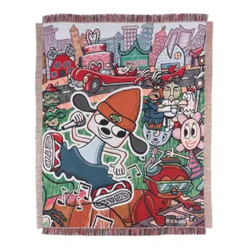 WIND AND SEA x PARAPPA THE RAPPER 담요