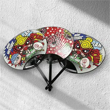 미니 히스테릭미니 부채 3개 세트