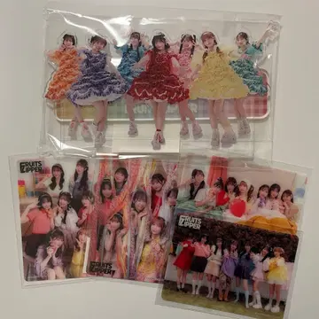 FRUITS ZIPPER 3주년 스키복권 50연 혜택 집합 아크릴 스탠드