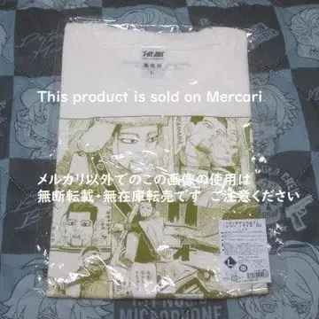 마지막 1개 골든 카무이 오가타 T셔츠 L