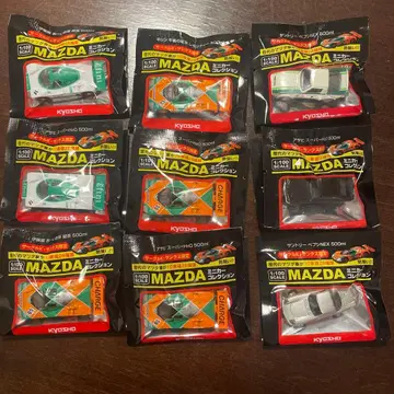 KYOSHO MAZDA 1/100 미니카 컬렉션 9개 교쇼