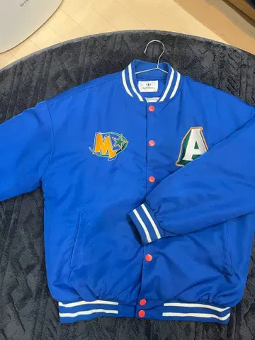 TAIZHONGHUA 파랑 바시티 자켓