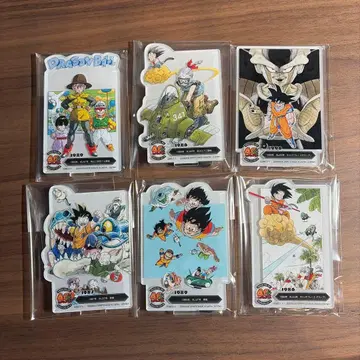 제일복권 드래곤볼 40th 그 두 번째 F상 6개 세트