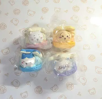 치이카와(먼작귀) 캐릭터 마카롱 전 4종 컴플리트 세트