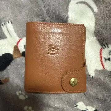 일비종떼 이단 접이식 지갑 브라운