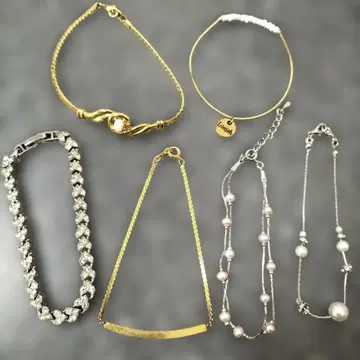 팔찌 묶음 판매 1 골드 컬러 실버 컬러 액세서리