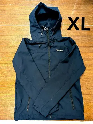 타잔 후드 부착 아우터 네이비 택 포함 새상품