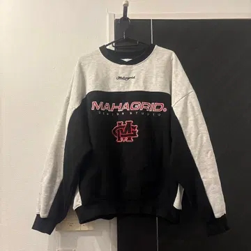 mahagrid 트레이닝복 M 그레이/블랙