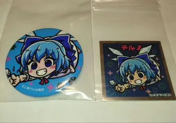 동방Project 치르노 캔뱃지, 씰 세트