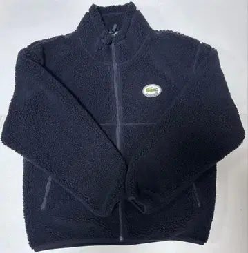 라코스테 LACOSTE BEAMS 별주 플리스 보아 블루종 자켓
