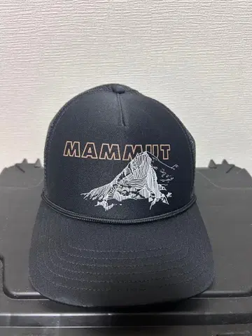 마무트 크래그캡 L/XL 블랙 메쉬캡