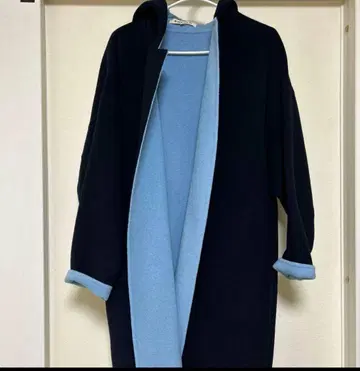 엔폴드 롱 코트 36 더블 페이스