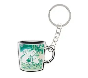 핀란드 한정판 2025년 무민 80주년 기념 키링 아라비아