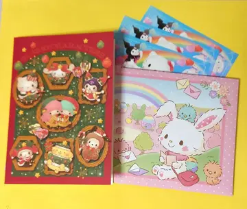 산리오 주주 우대 봉투 & 크리스마스 카드