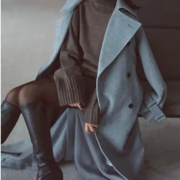 anuans 아뉴앙스 울 트렌치코트 S