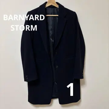 당일 발송 새상품급 BARNYARD STORM 체스터 코트 네이비 1