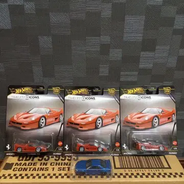 4대 세트 핫휠 타임리스 아이콘즈 FERRARI 페라리 F50