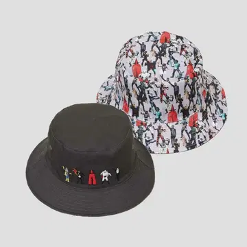 가면라이더 괴인 리버서블 버킷햇 그라니프 캡 모자