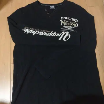 Norton 블랙 긴팔 셔츠 XX-Large