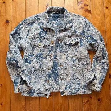 YASUJIYAN 꽃무늬 데님 자켓