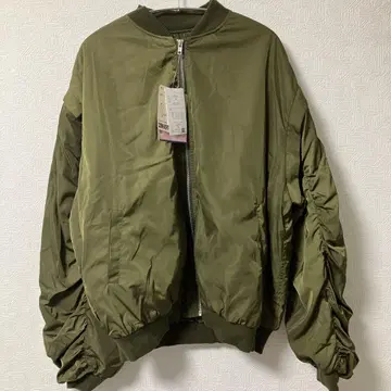 시마무라 Helm MA-1 블루종 자켓