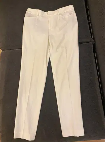 [ 23구 새상품급 ] 화이트 테이퍼드 팬츠 40 일본제