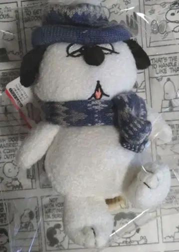 올라프 니트 캡 마스코트 키체인