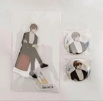 월드 트리거 와토리 니노미야 마사타카 마네키네코 아크릴 스탠드 캔뱃지