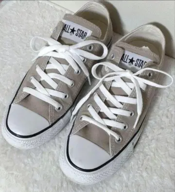 [ 완판 새상품급 ] IENA 24cm 컨버스 올스타 스니커즈 베이지