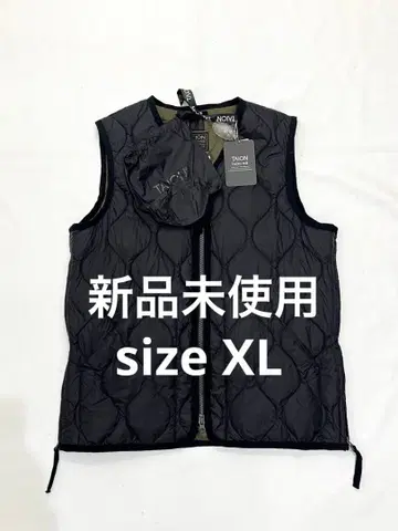 미사용 새상품 TAION 타이온 다운 베스트 size XL